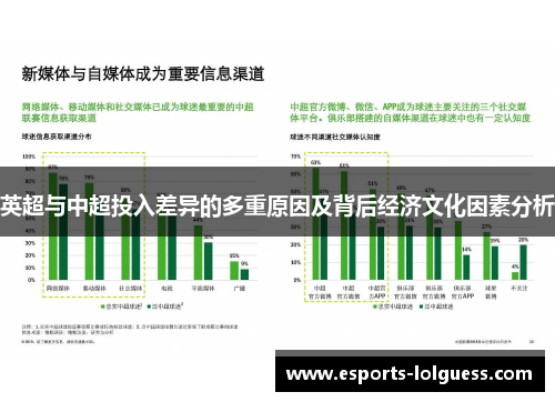 英超与中超投入差异的多重原因及背后经济文化因素分析